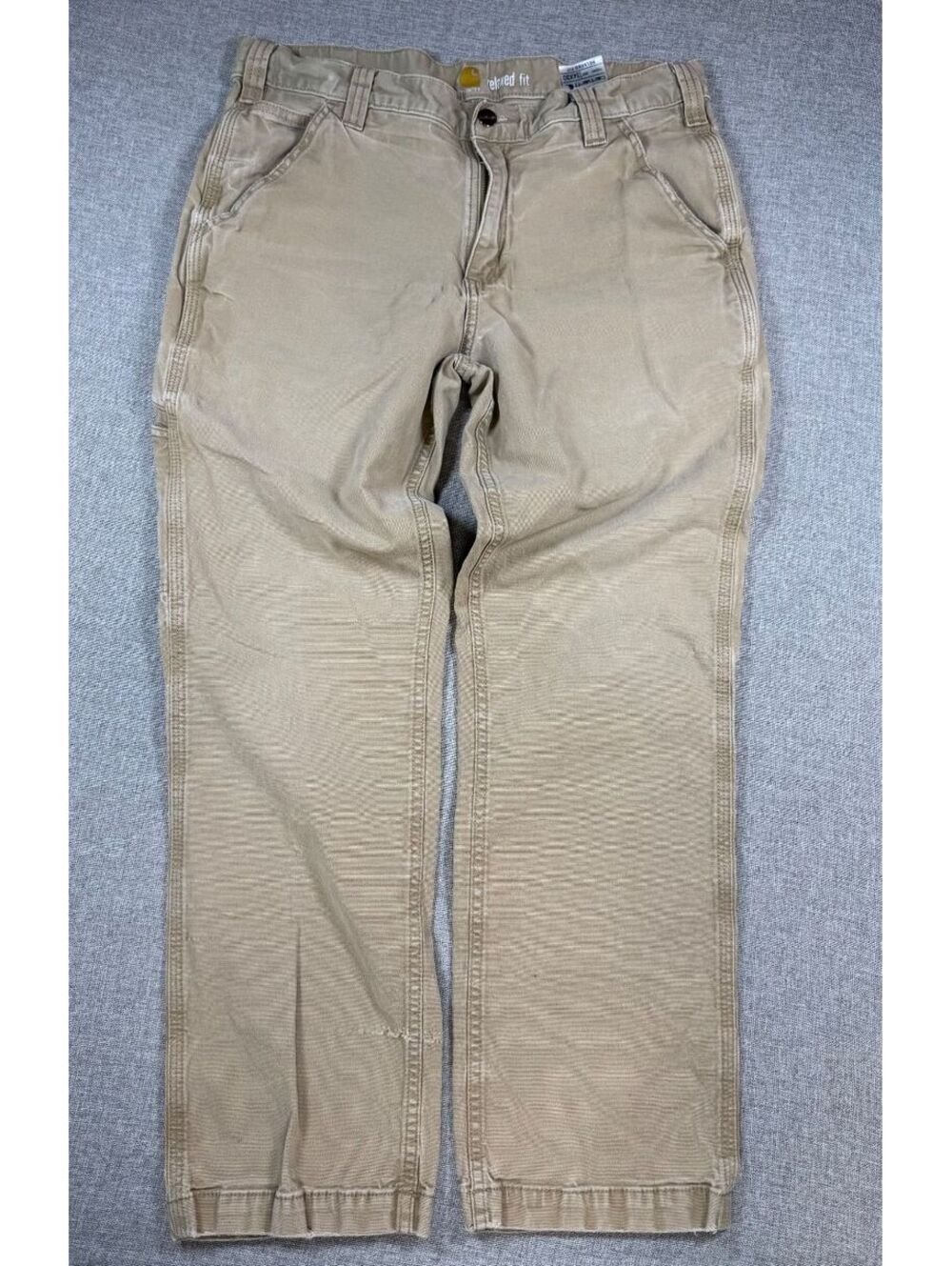 Carhartt Relaxed Fit Khaki Pants Size 34x30